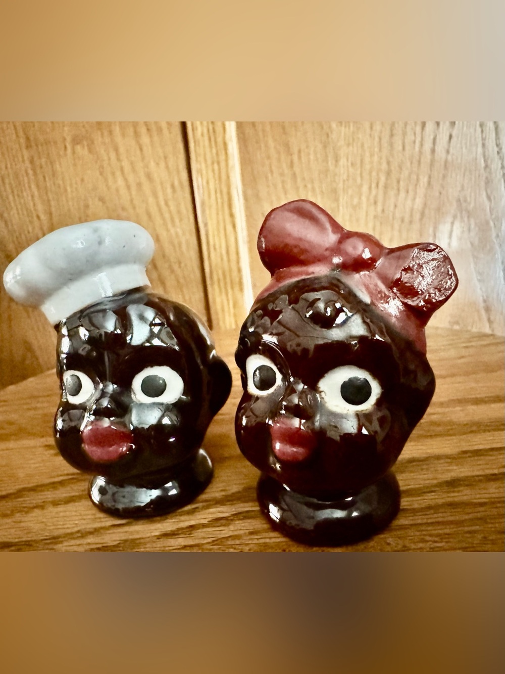 Vintage Black Americana Couple Head Shakers Collectibles - Picture 6 of 6